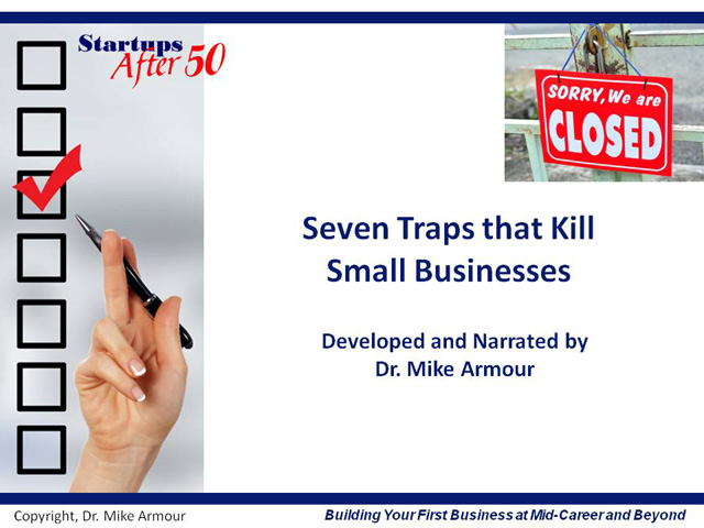 Title Slide: Seven Traps that Kill Small Businesses
